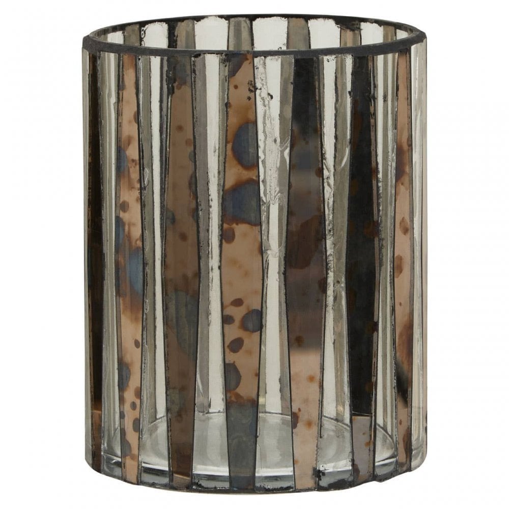 Gaia Metallic Small Candle Holder