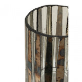 Gaia Metallic Small Candle Holder