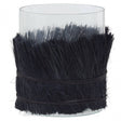 Kuta Black Medium Candle Holder