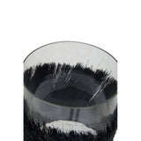 Kuta Black Large Candle Holder