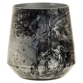 Garan Grey Candle Holder