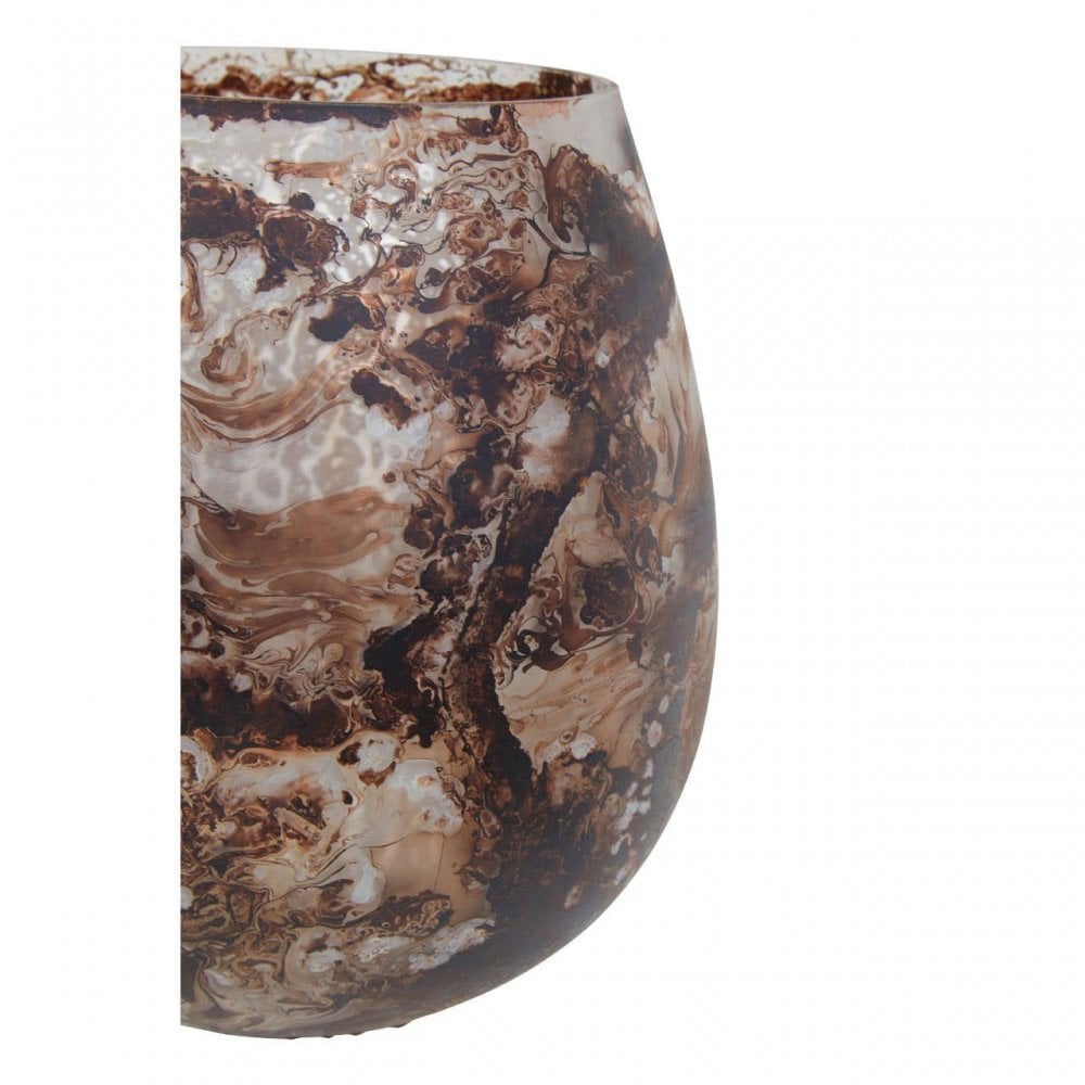 Garan Brown Large Candle Holder