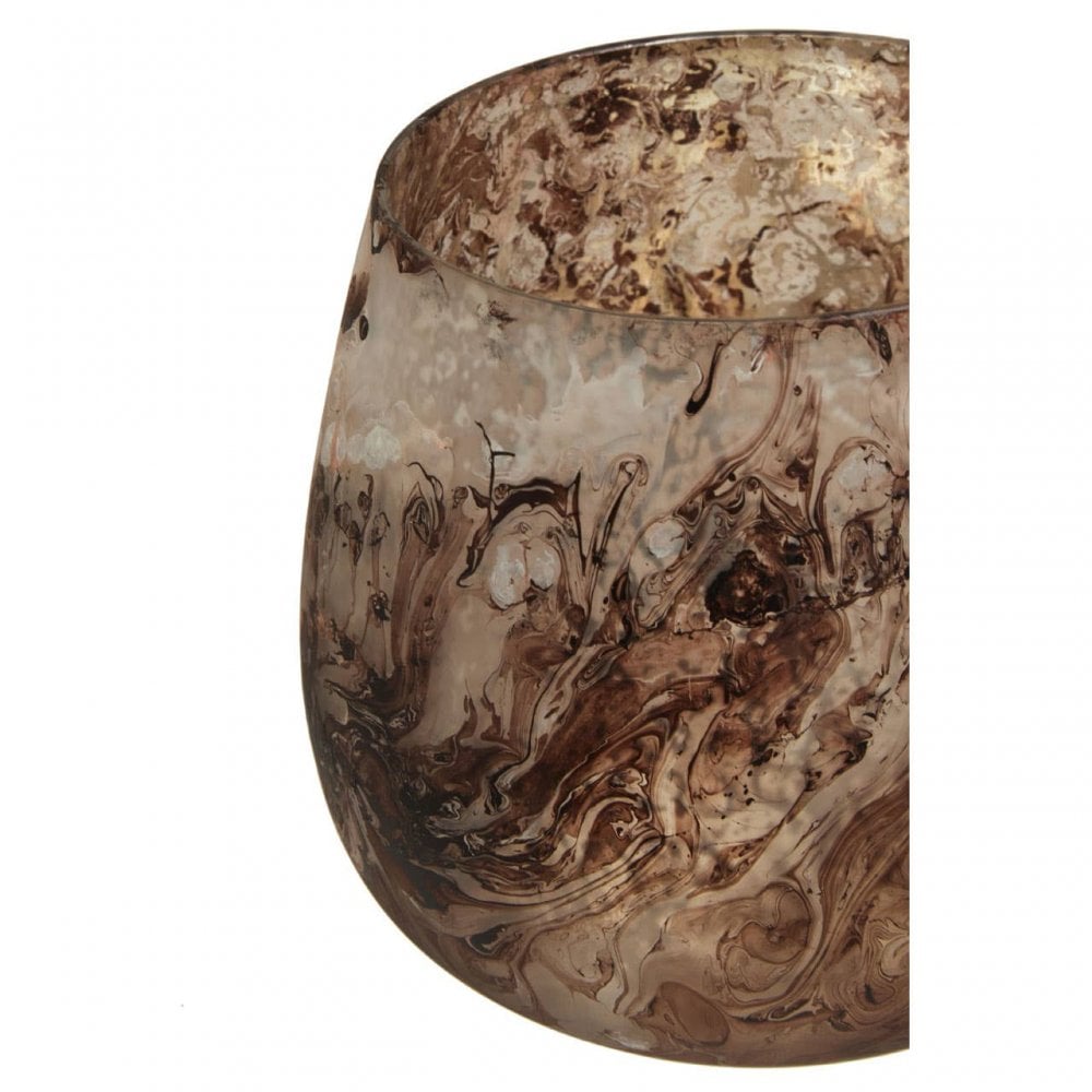 Garan Brown Small Candle Holder