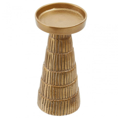 Deomali Small Aluminium Candle Holder