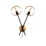 Trieste Two Bulb Ring Wall Light