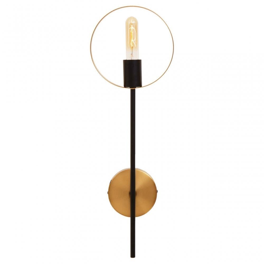 Trieste One Bulb Ring Wall Light