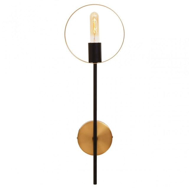 Trieste One Bulb Ring Wall Light