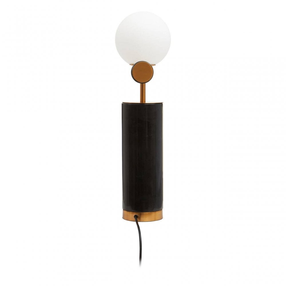 Marmo White Shade Table Lamp