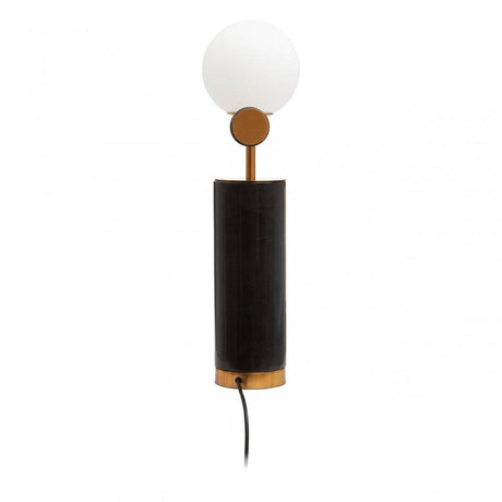 Marmo White Shade Table Lamp