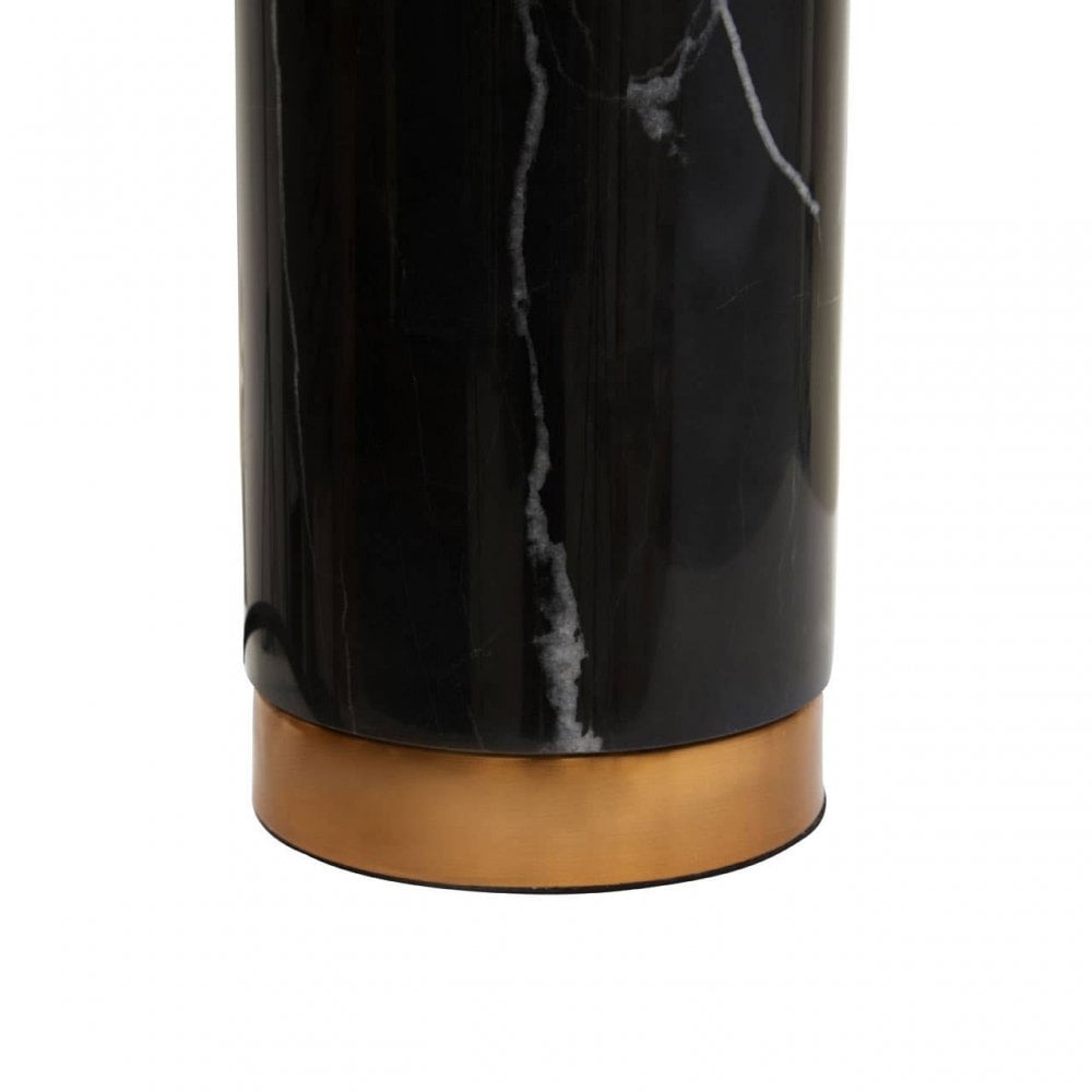 Marmo White Shade Table Lamp