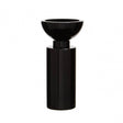 Carrie Black Finish Candle Holder