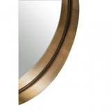 Leonov Medium Gold Finish Wall Mirror