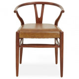 Kendari Cow Camel Leather Chair
