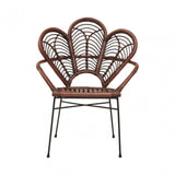 Manado Brown Natural Rattan Chair