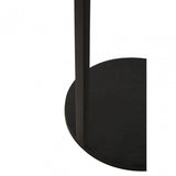 Corra Side Table With Wooden Marble Top