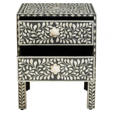 Fusion Two Drawer Side Table