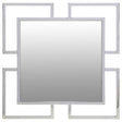 Allure Silver Small Wall Mirror