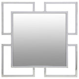 Allure Silver Small Wall Mirror