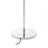 Karter Chrome Finish Table Lamp  With Three Lights