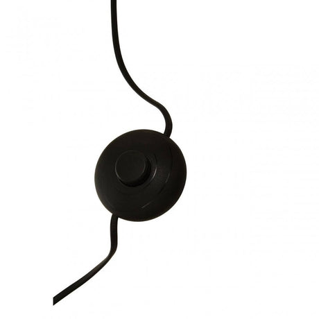 Karter Floor Chrome Finish Lamp With White Base