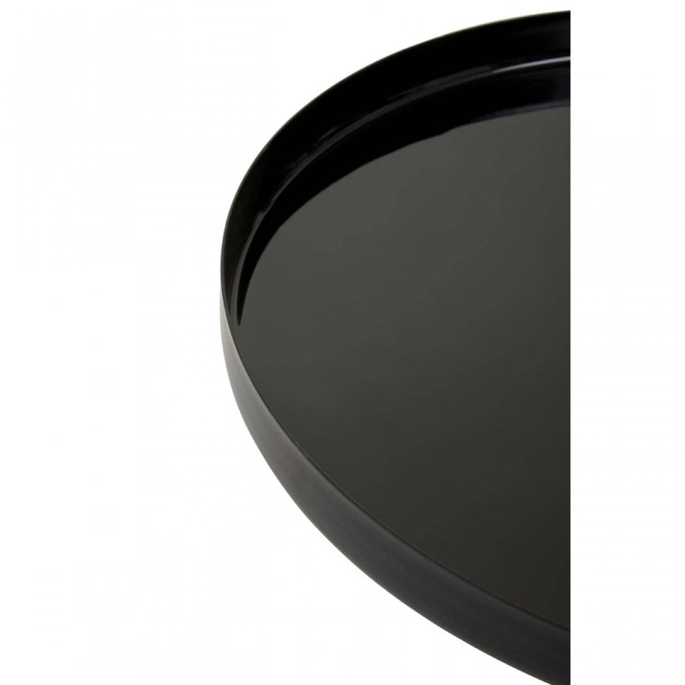 Ramus Set Of Two Black And White Ombre Trays