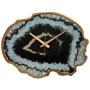 Celina Black And Gold Wall Clock