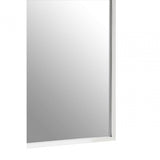 Descartes Silver Finish Wall Mirror