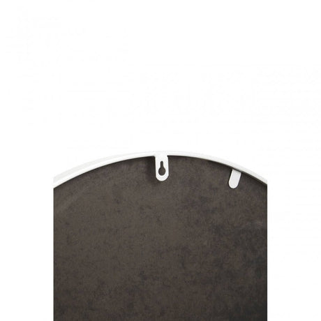 Descartes Silver Finish Wall Mirror