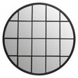 Descartes Round Metal Wall Mirror