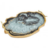 Celina Black And Gold Tray