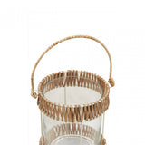 Kuta Natural And White Small Lantern