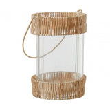 Kuta Natural And White Large Lantern