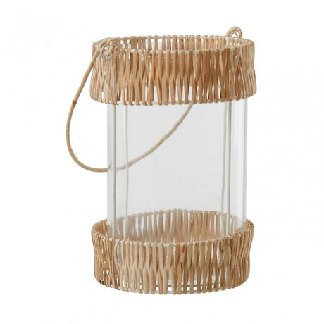 Kuta Natural And White Large Lantern