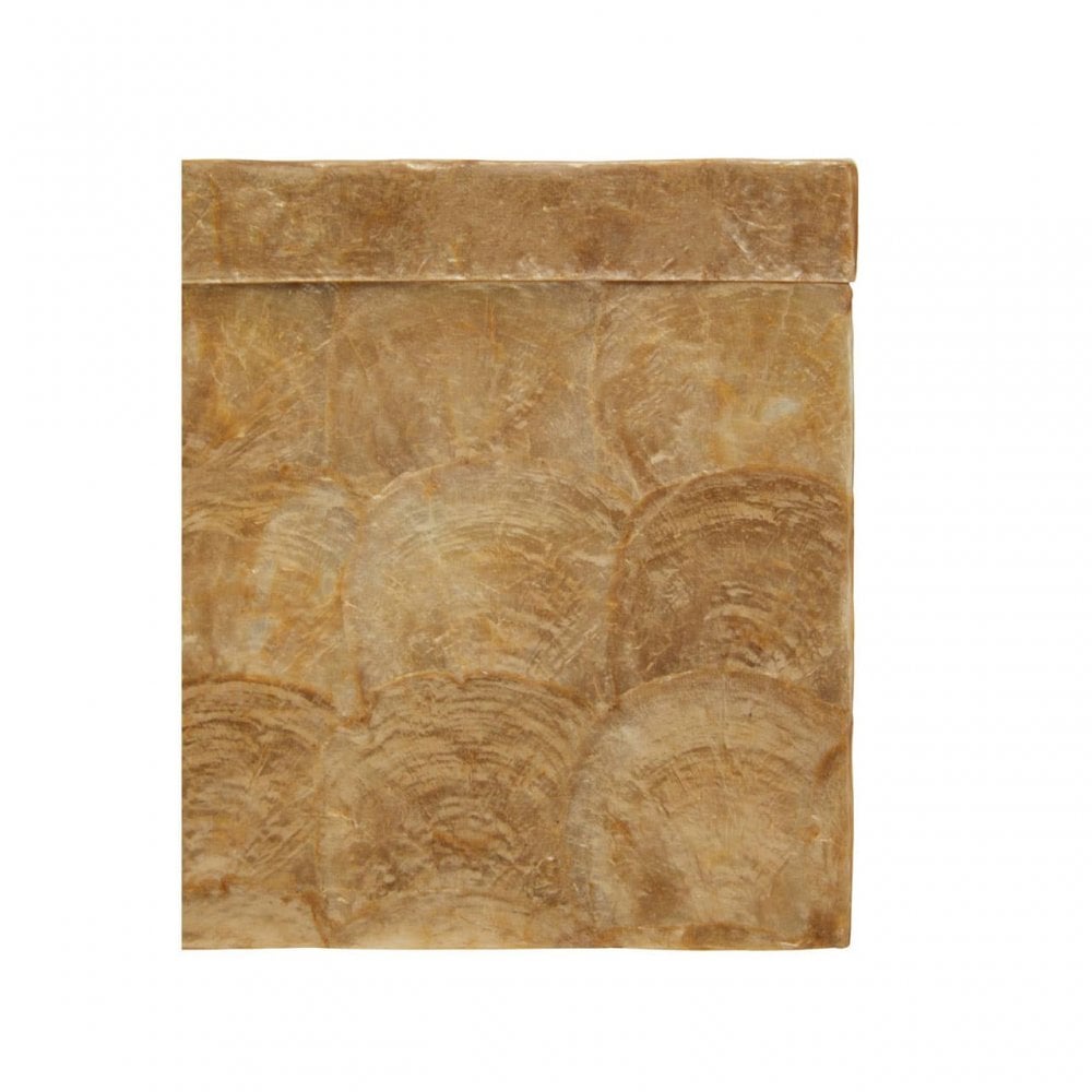 Palu Gold Square Tissue Box