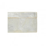 Palu White Tissue Box