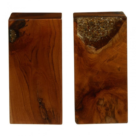 Sakra Set Of 2 Bookends