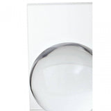 Carrie Set Of 2 Crystal Bubble Bookends