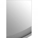 Avelino Illuminated Silver Round Mirror