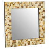 Obra Cream Shell Wall Mirror