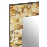 Obra Cream Shell Wall Mirror