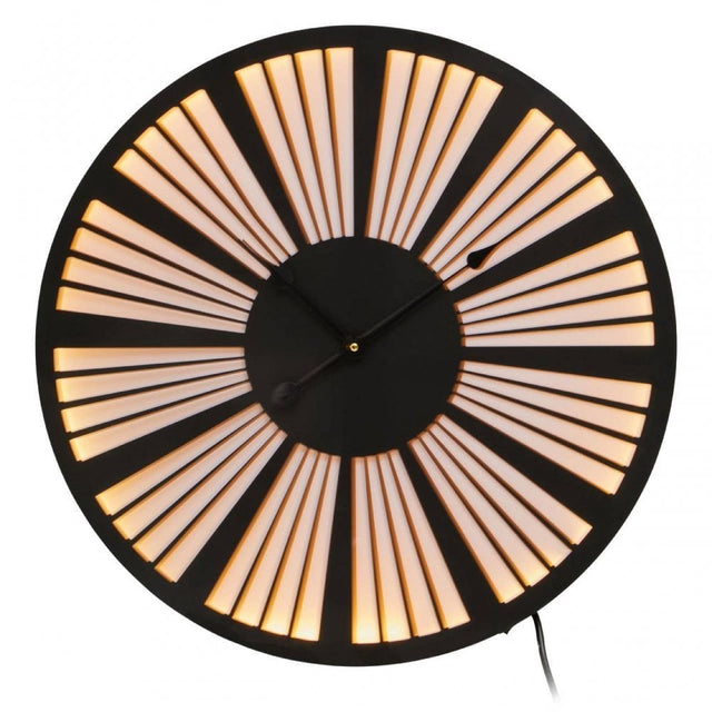 Genova Small Black And White Wall Clock