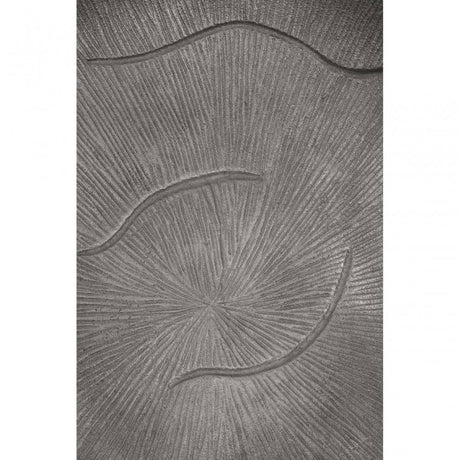 Silva Large Oak Effect Silver Bowl