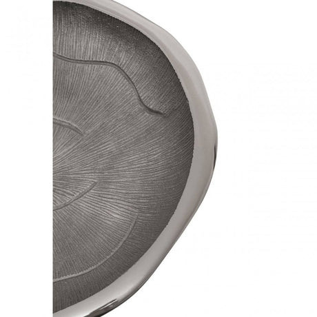 Silva Large Oak Effect Silver Bowl