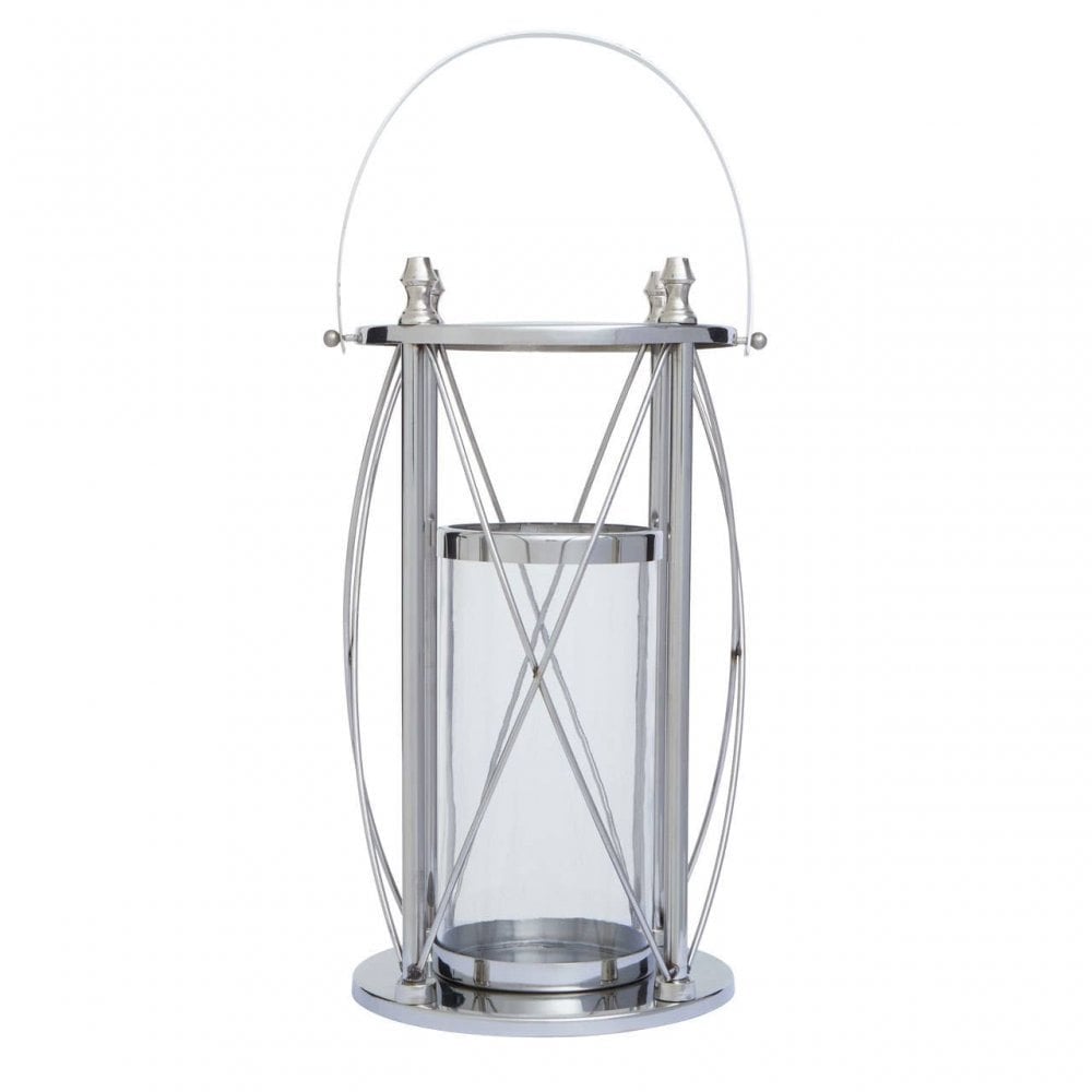 Cruzar Large Silver Lantern