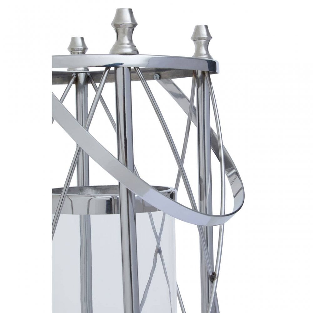 Cruzar Large Silver Lantern