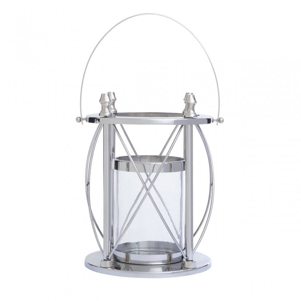 Cruzar Small Silver Lantern