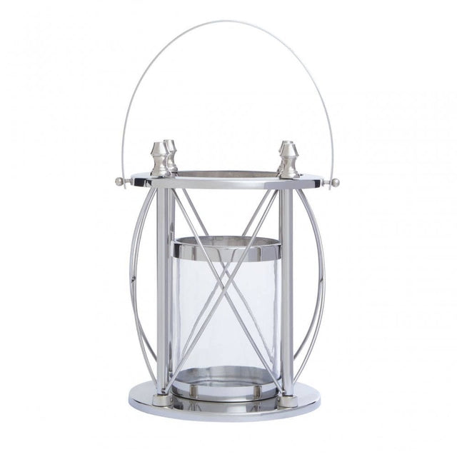 Cruzar Small Silver Lantern