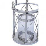 Cruzar Small Silver Lantern