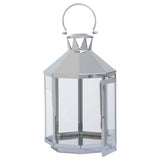 Herber Large Silver Steel Lantern