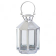 Herber Small Silver Steel Lantern